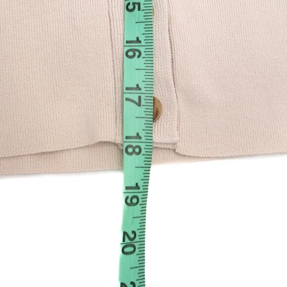 Revolve One Grey Oatmeal Day Mohair Blend Button Up Cardigan Size Small - Picture 9 of 11